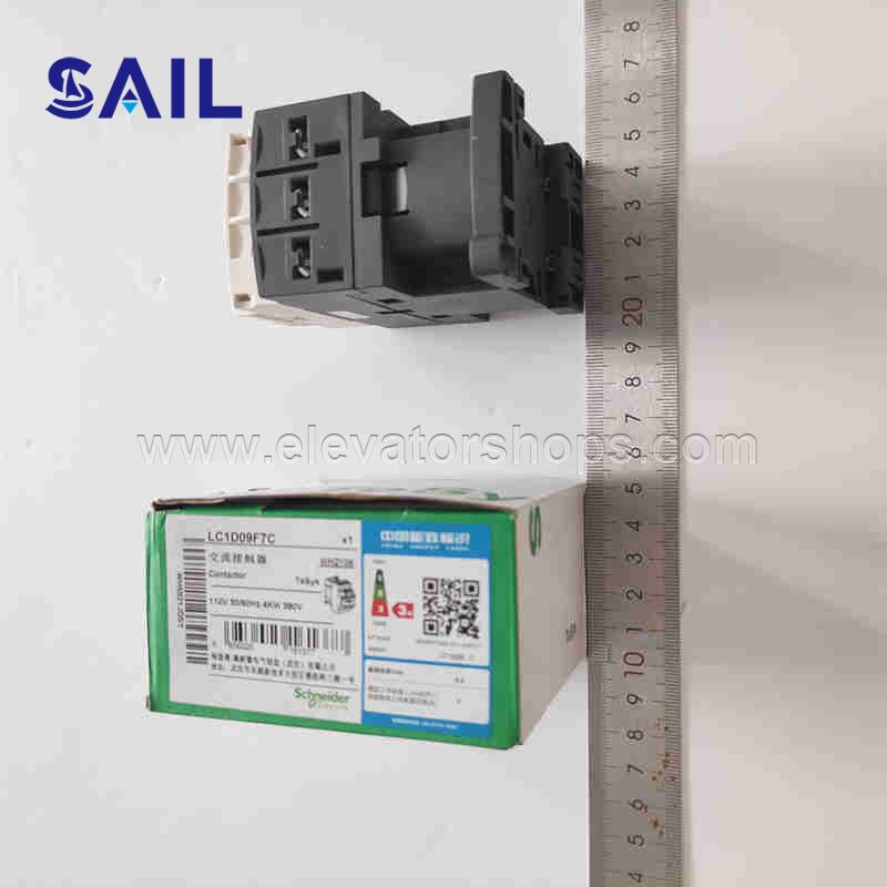 Schneider Elevator Three-phase AC Contactor LC1D09F7C