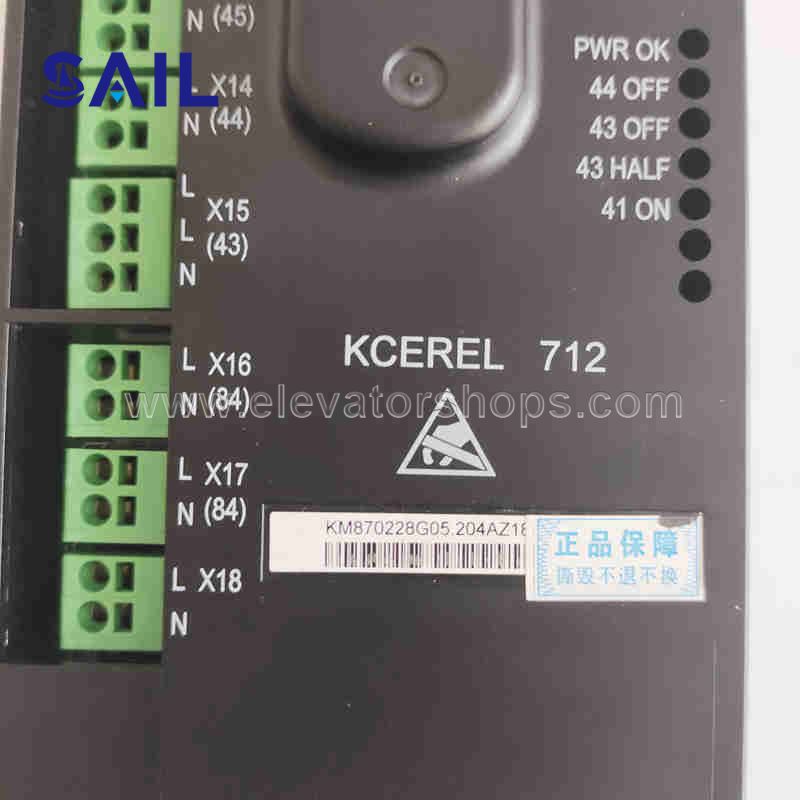 Kone Elevator Board KCEREL 712,KM870228G05