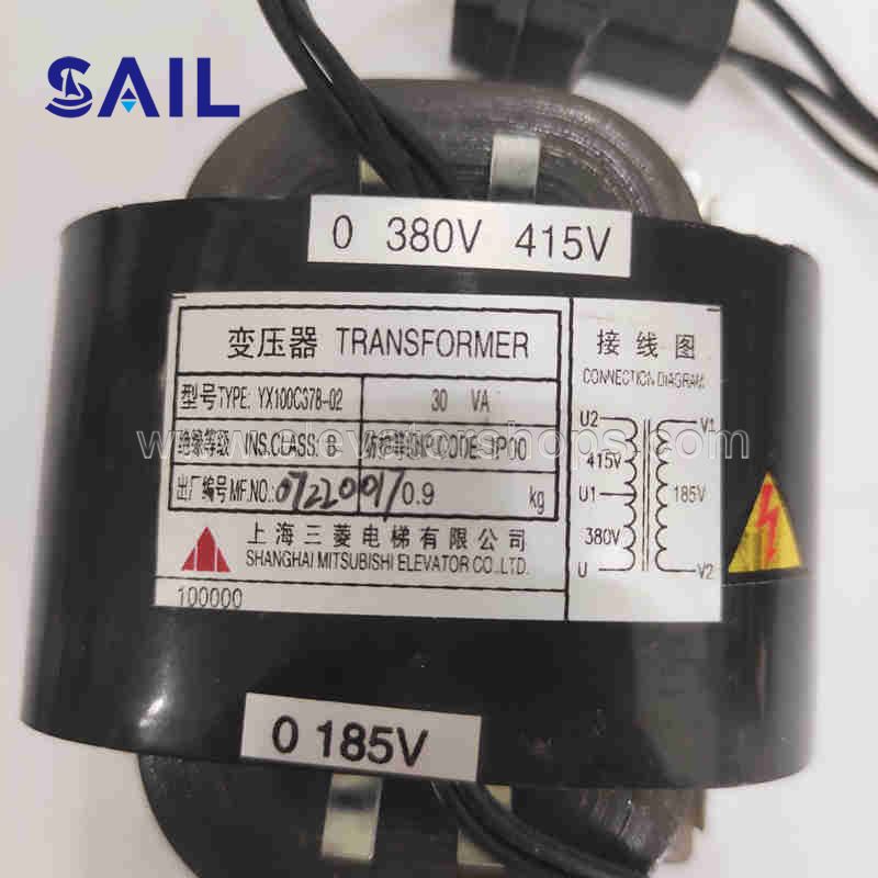 Mitsubishi Elevator MRL Controller Tansformer YX100C378-02