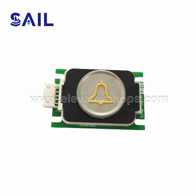 Mitsubishi Elevator Push Button Board with Stainless Steel Letter LHB-051AG15