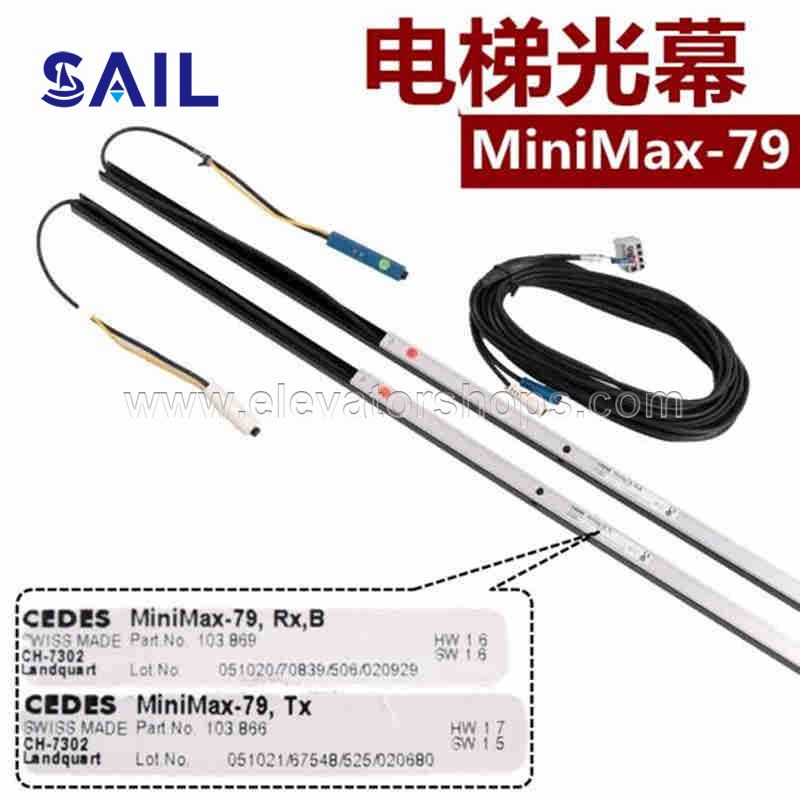 Cedes Elevator Light Curtain Minimax-79