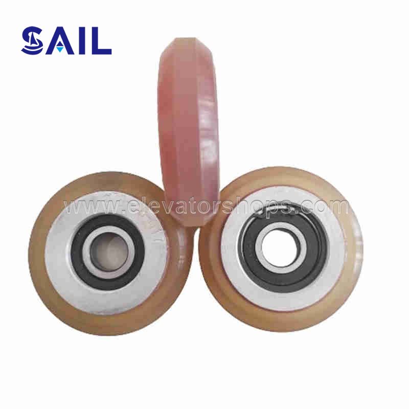 Otis Elevator Counter Weight and Car Guide Shoe Wheel Φ76-18mm