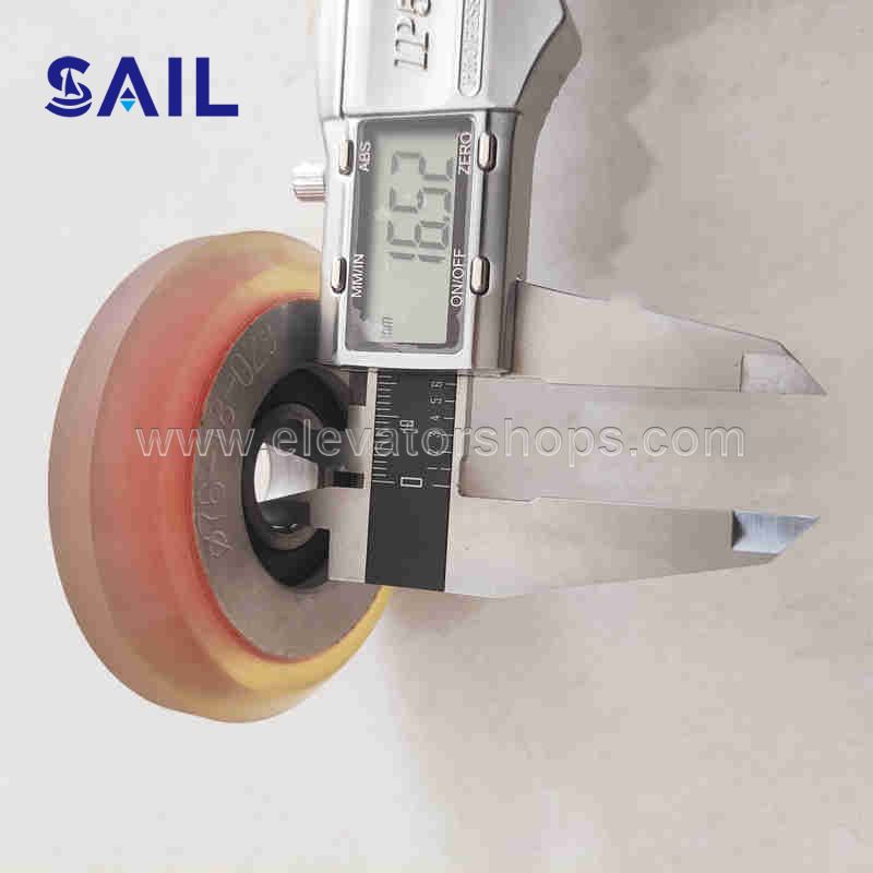 Otis Elevator Counter Weight and Car Guide Shoe Wheel Φ76-18mm