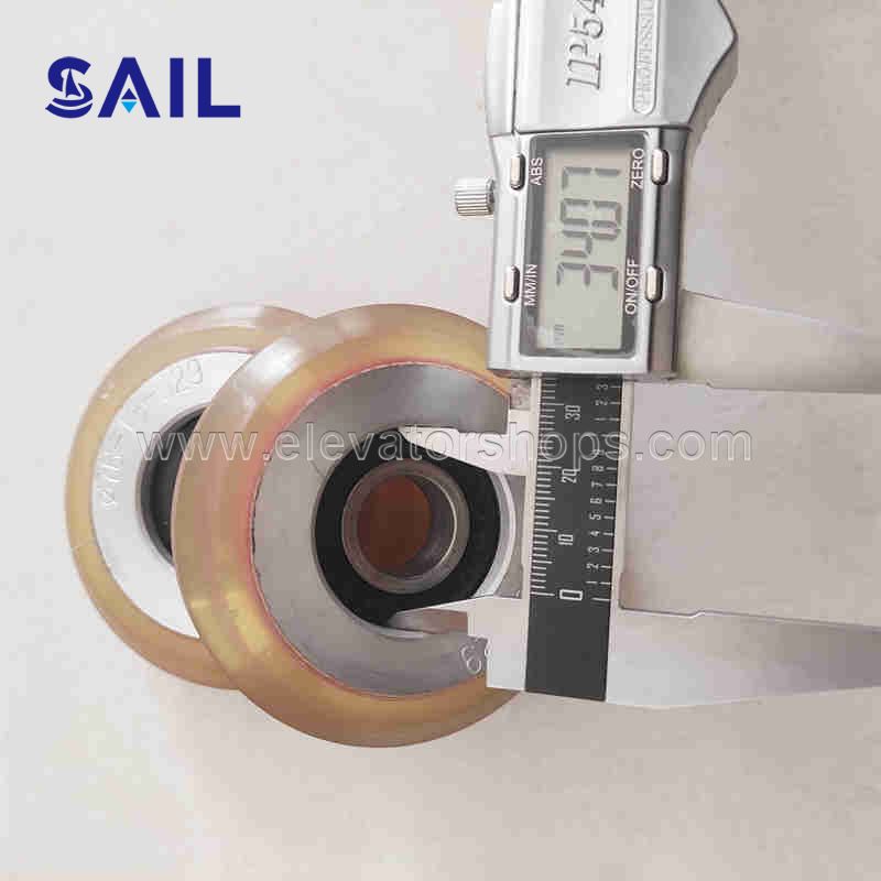 Otis Elevator Counter Weight and Car Guide Shoe Wheel Φ76-18mm