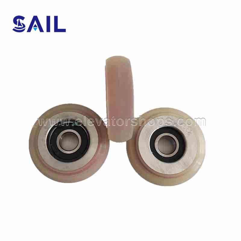 Otis Elevator Counter Weight and Car Guide Shoe Wheel Φ76-21mm