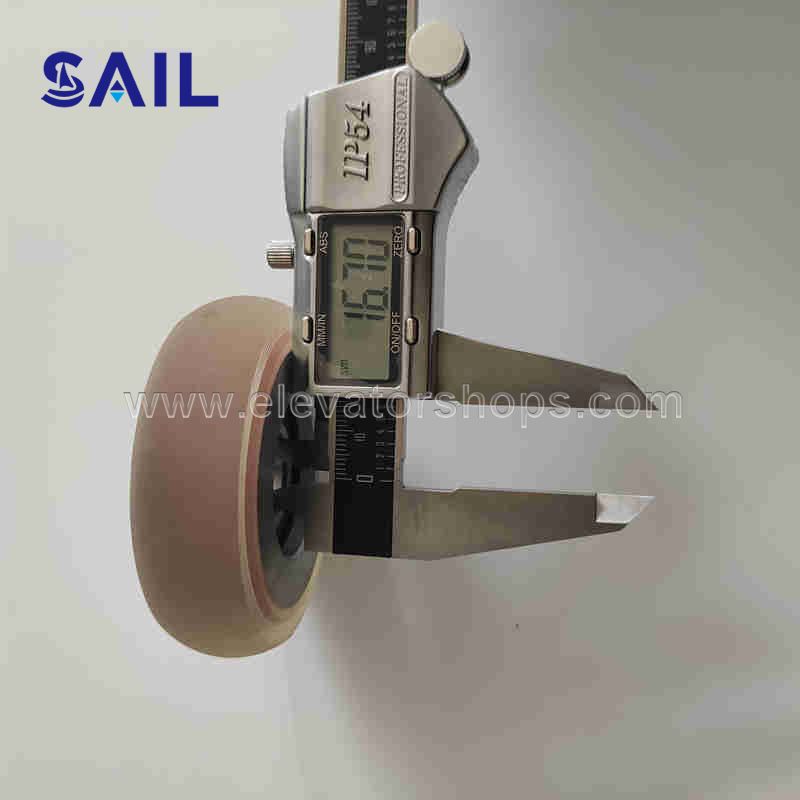 Otis Elevator Counter Weight and Car Guide Shoe Wheel Φ76-21mm