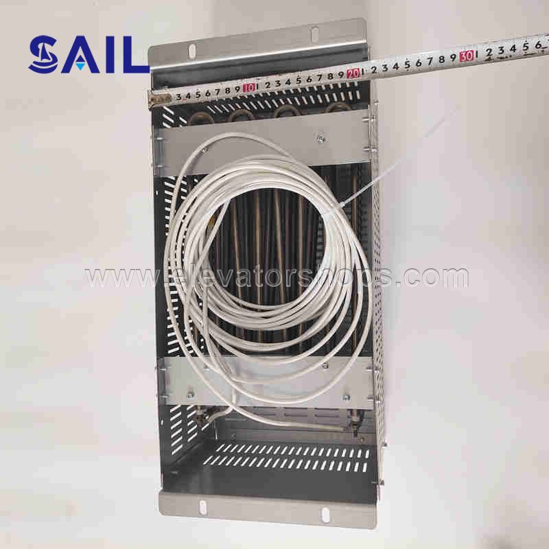 Elevator Metal Tube Frequency Converter Braking Resistor Box 7.5KW