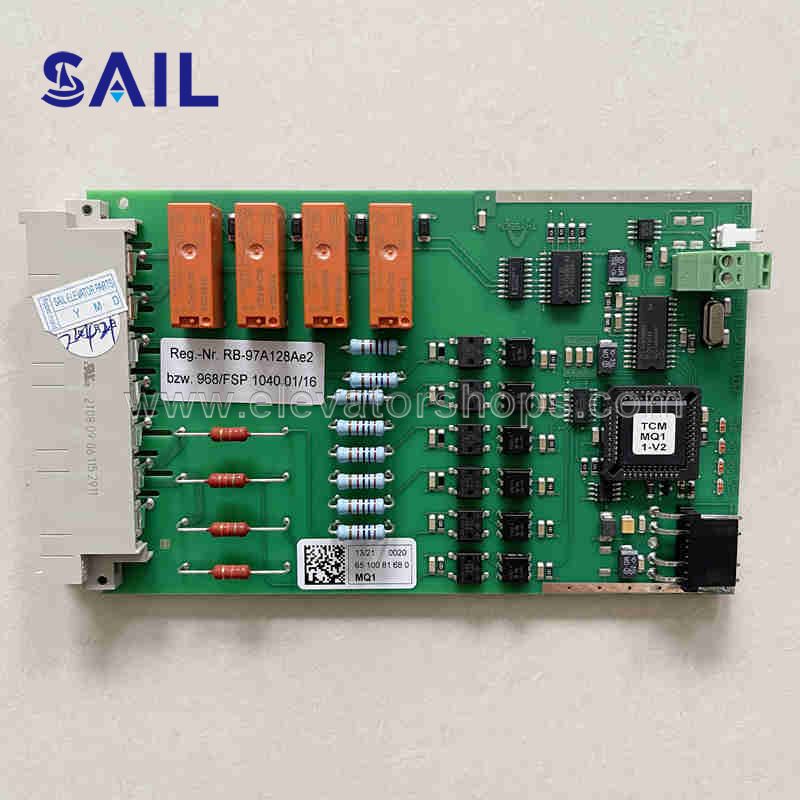 Thyssen Elevator MQ1 Board 980511BS,6510081680