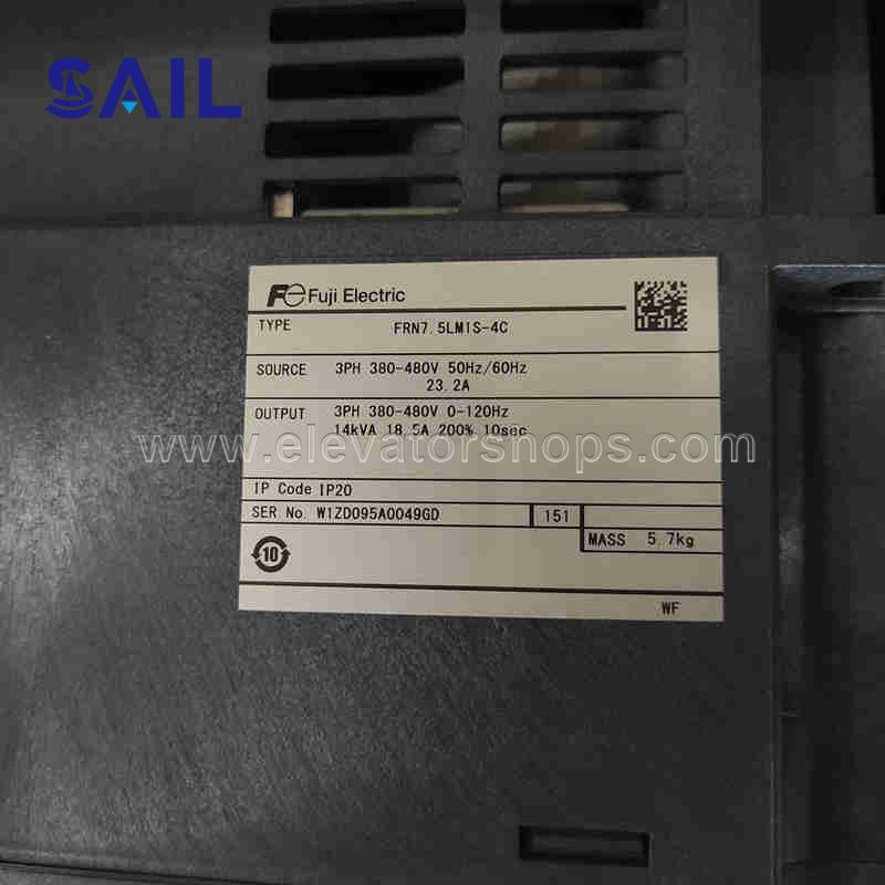 FUJI Elevator Inverter FRN7.5LM1S-4C