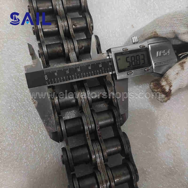 Escalator Handrail With Double Row Drive Chain GB1243, Aoda 20634580