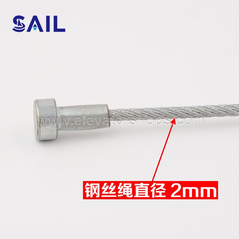 Kone Elevator Landing Door Steel Rope