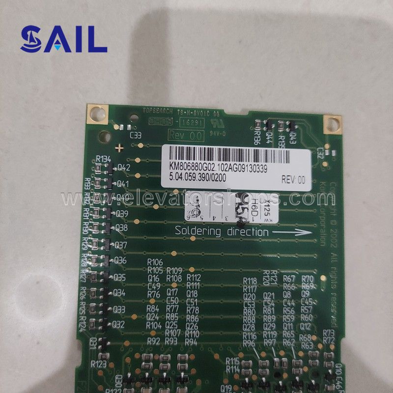 Kone Elevator Display Board KM806880G02/REV01