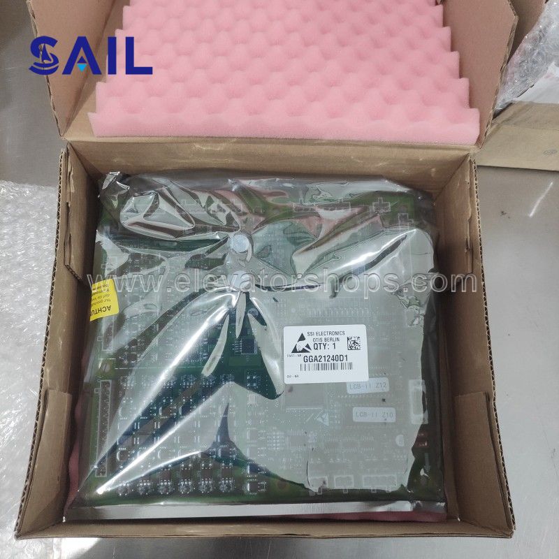 Otis Elevator Board LCB-II GGA21240D10, with Chip GAA30893AAA10