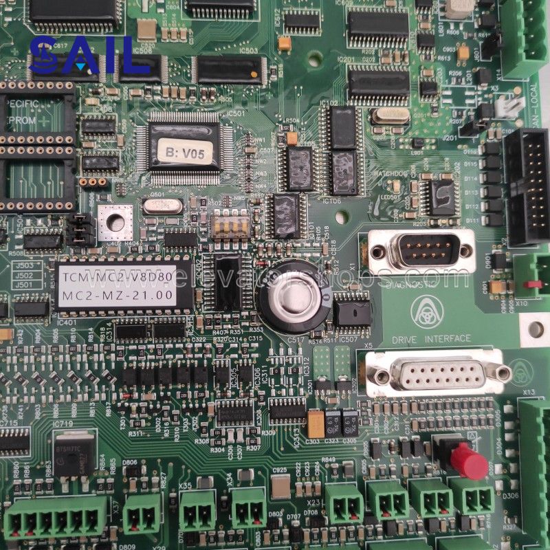 Thyssen Elevator Board TCM-MC2-V8DV0,MC2-MZ-21.00