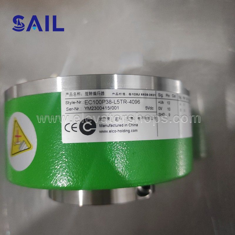 Thysssen Elevator Encoder EC100P38-L5TR-4096