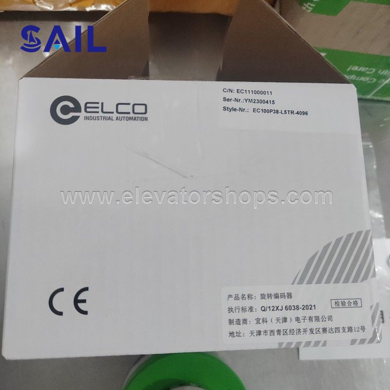 Thysssen Elevator Encoder EC100P38-L5TR-4096