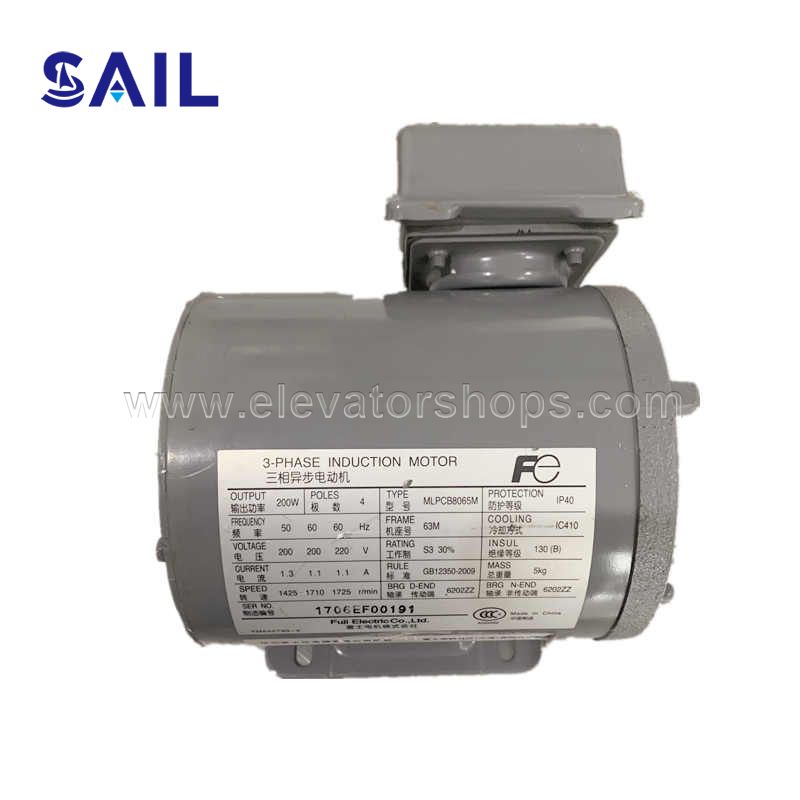 Fujitec Elevator Door Motor MLPC8065M