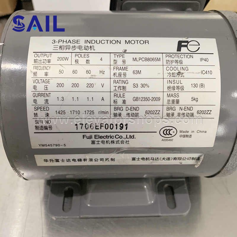 Fujitec Elevator Door Motor MLPC8065M