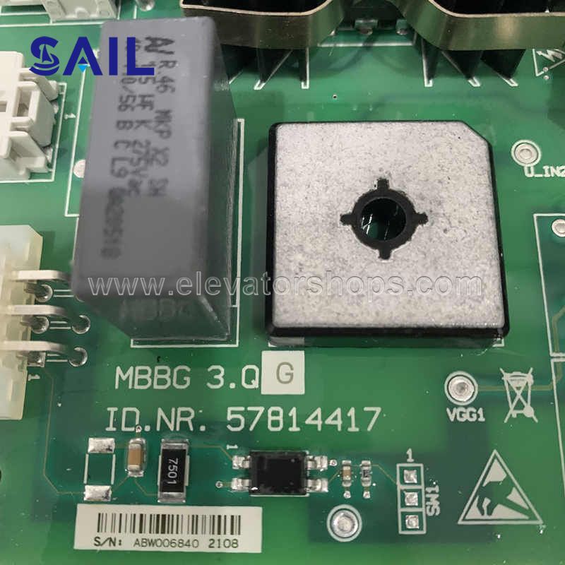 Elevator Brake Board MBBG 3.Q, 57814417