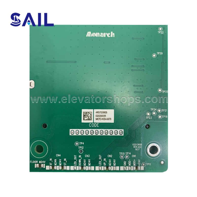 Monarch display board MCTC-HCB-U673