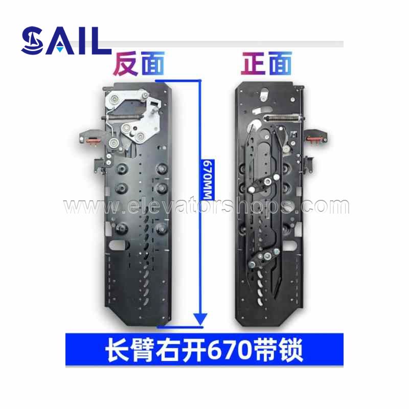 Wittur Selcom ECO Door Cam Right Side With Lock