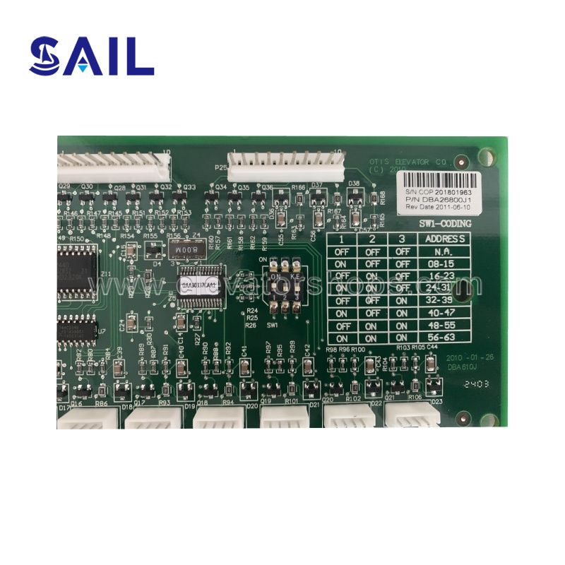 Otis Car call Board DBA26800J1