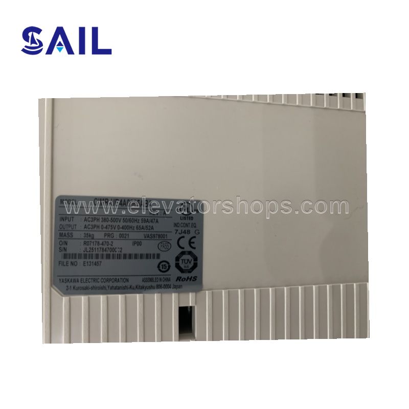 Yasakawa Elevator Inverter U1000 CIMR-UB4A0065ABA