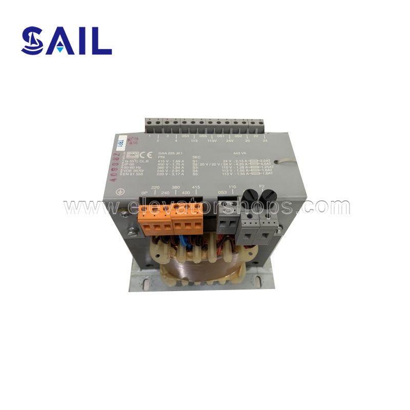 Otis Elevator Tansformer GAA225JK1
