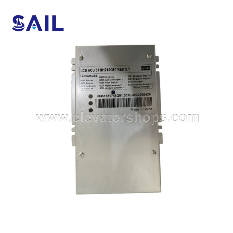 Kone ELevator LCE Voice Announcer KM51181746G91