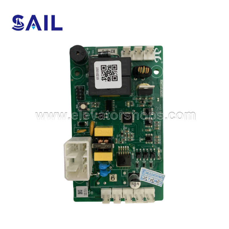 Xizi Otis Elevator Rope Clamp Control Board UCMP-R V0.8, R2-3.5