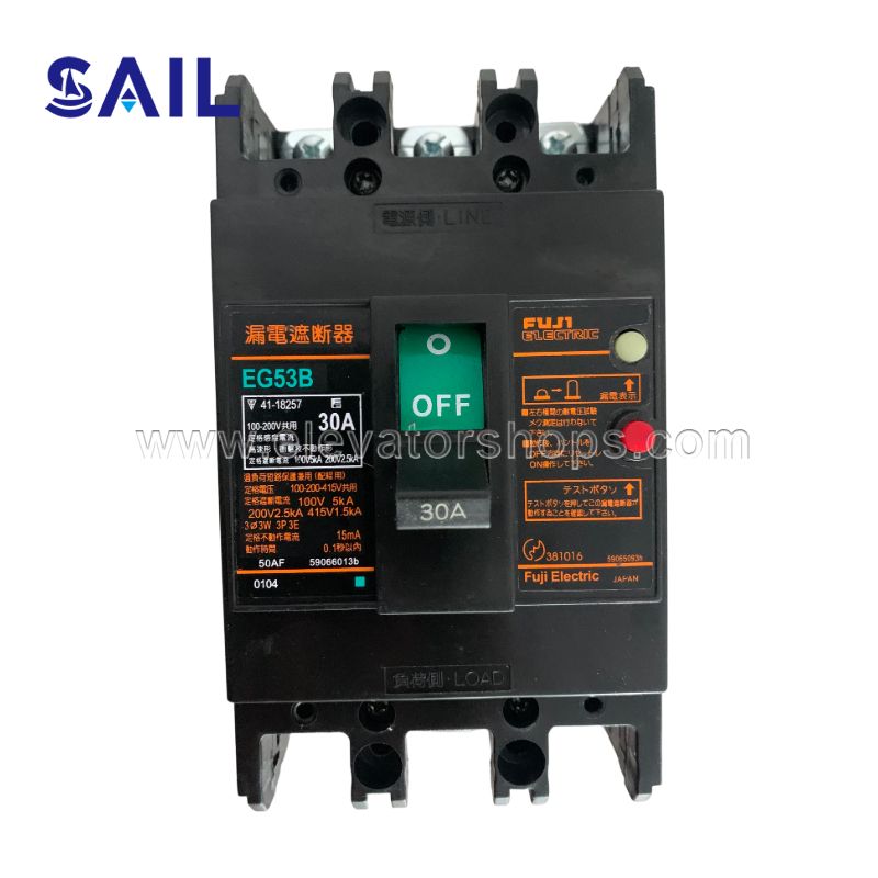 FUJI Circuit Breaker EG53B,30A